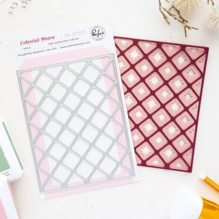 (337226)Pinkfresh Studio Season of Wonder Coverplate Die Celestial Weave by Inna Moreva