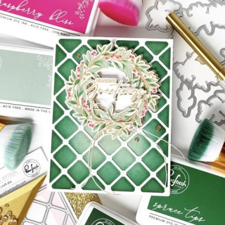 (337226)Pinkfresh Studio Season of Wonder Coverplate Die Celestial Weave by Inna Moreva