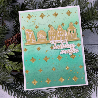 (333026)Pinkfresh Studio Season of Wonder Press Plate Holiday Treasures by Inna Moreva