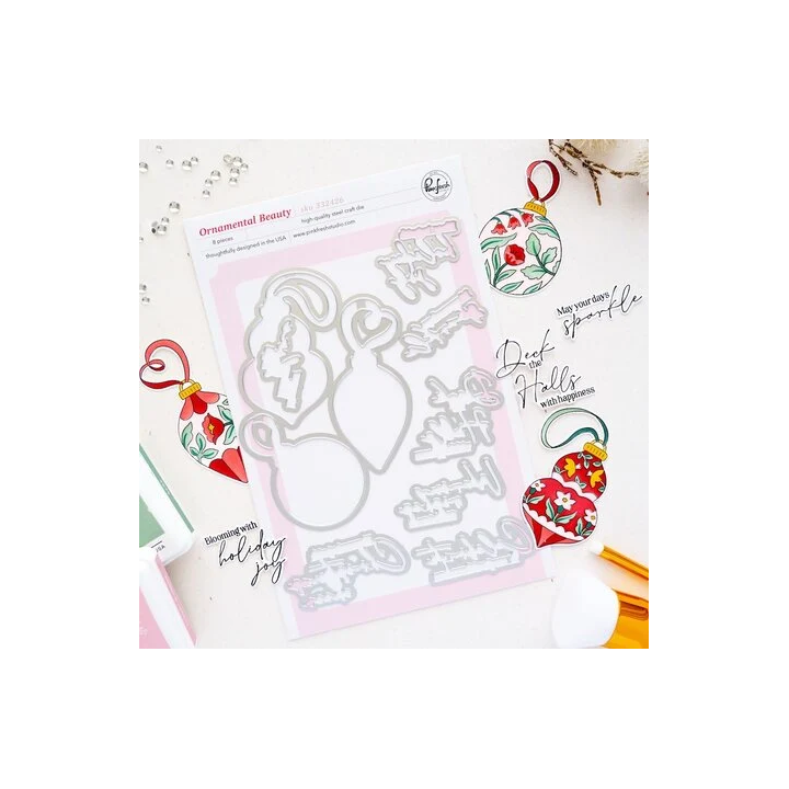 (332426)Pinkfresh Studio Season of Wonder Die Ornamental Beauty by Inna Moreva