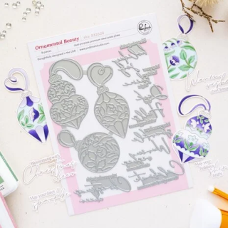 (332626)Pinkfresh Studio Season of Wonder Press Plate Ornamental Beauty by Inna Moreva