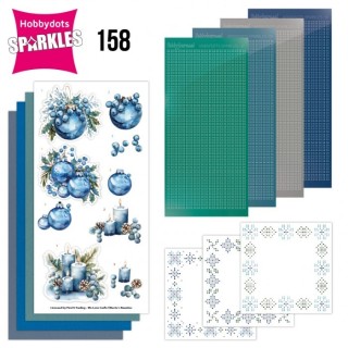 (SPDO158)Sparkles 158 - Blue Christmas