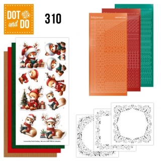(DODO310)Dot and Do 310 - Furry Christmas Friends