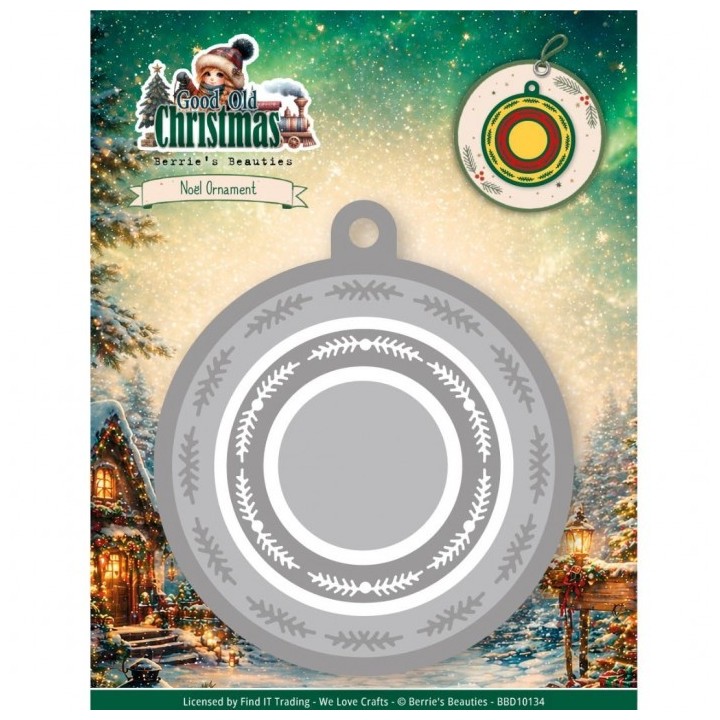 (BBD10134)Dies - Berries Beauties - Good Old Christmas - Noel Ornament