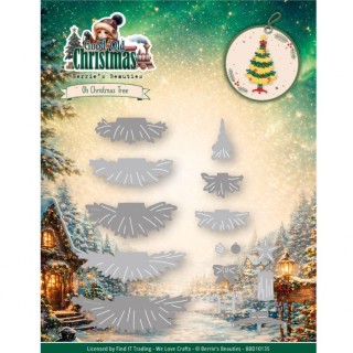 (BBD10135)Dies - Berries Beauties - Good Old Christmas - Oh Christmas Tree