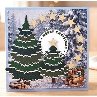 (BBD10135)Dies - Berries Beauties - Good Old Christmas - Oh Christmas Tree