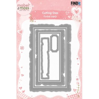 (MMD10001)Mabel and Moss Cutting Dies - Nested Labels
