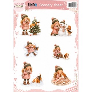 (MMSB10001)Mabel and Moss Scenery Sheet