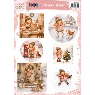 (MMSB10002)Mabel and Moss Scenery Sheet