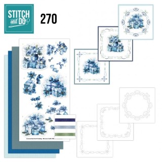 (STDO270)Stitch and Do 270 - Blue Christmas