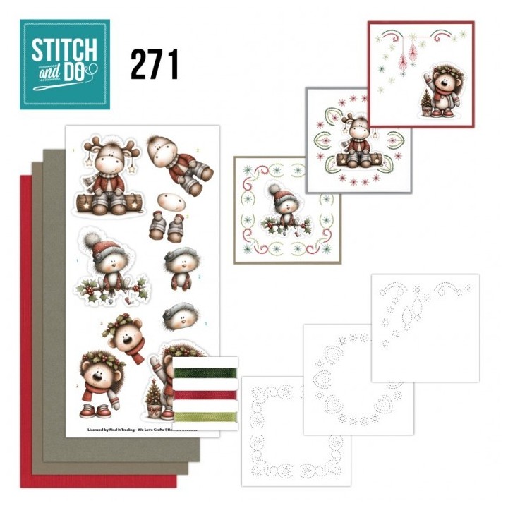 (STDO271)Stitch and Do 271 - Whimsical Christmas