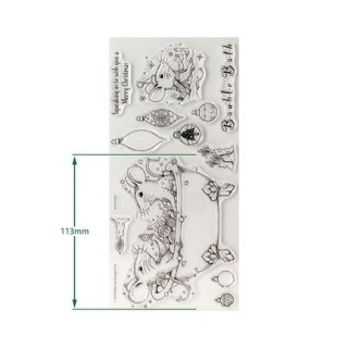 (07-0022-PI)Pink Ink Designs Bauble Bath