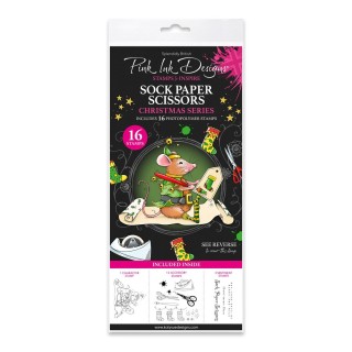 (07-0023-PI)Pink Ink Designs Sock Paper Scissors