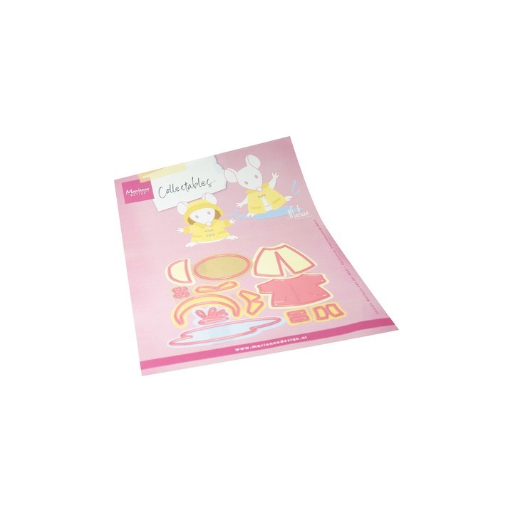 (COL1597)Collectables Rain Accessoiries by Marleen