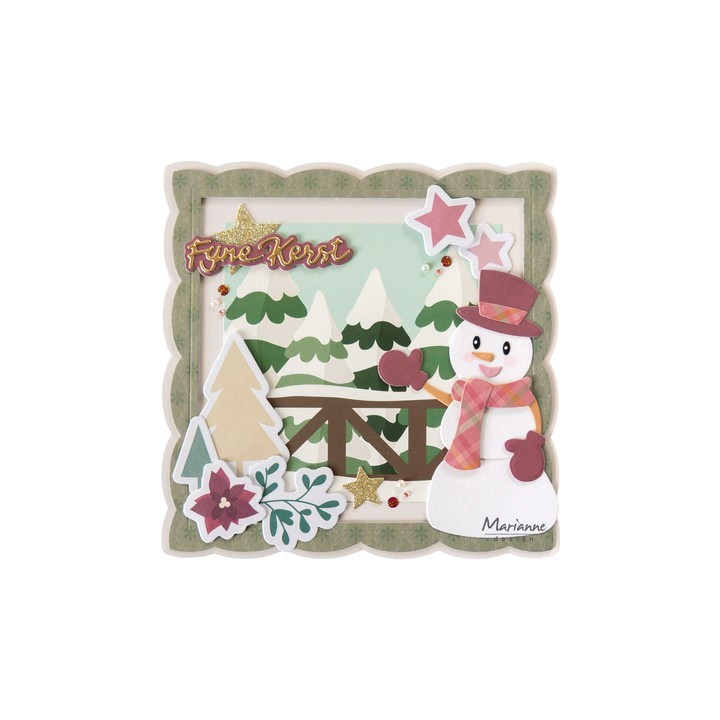 (CR1747)Craftables Photo Frame Square