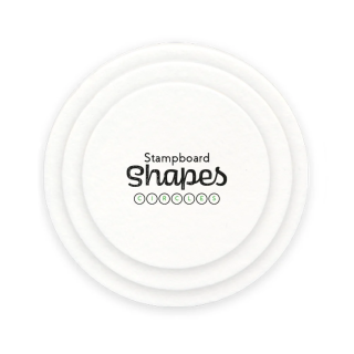 (ACC-CA-31039-XX)Clarity Stampboard Shapes - Circle