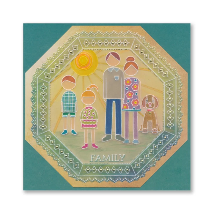 (GRO-PE-42675-15)Groovi Plate A4 SHAC Retro Family