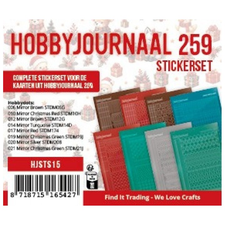 (HJSTS15)Stickerset Hobbyjournaal 259