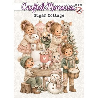 (CM-DC-009)3D Creative CutOuts Découpes - Sugar Cottage