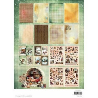 (SL-ES-DCPP510)StudioLight Bloc Papier Die-Cut – Warm Winter Essentials n° 510