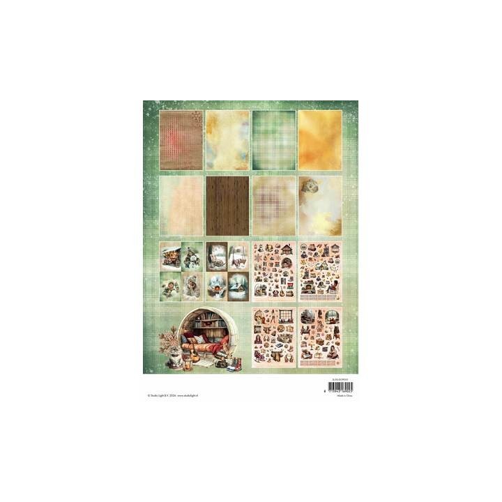 (SL-ES-DCPP510)StudioLight Bloc Papier Die-Cut – Warm Winter Essentials n° 510