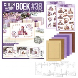 (STDOBB038)Stitch & Do Book A6 - 38 - Christmas in Lavender
