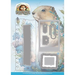 (BBD10139)Dies - Berries Beauties - Groundhog - Groundhog Notebook