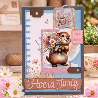 (BBD10139)Dies - Berries Beauties - Groundhog - Groundhog Notebook