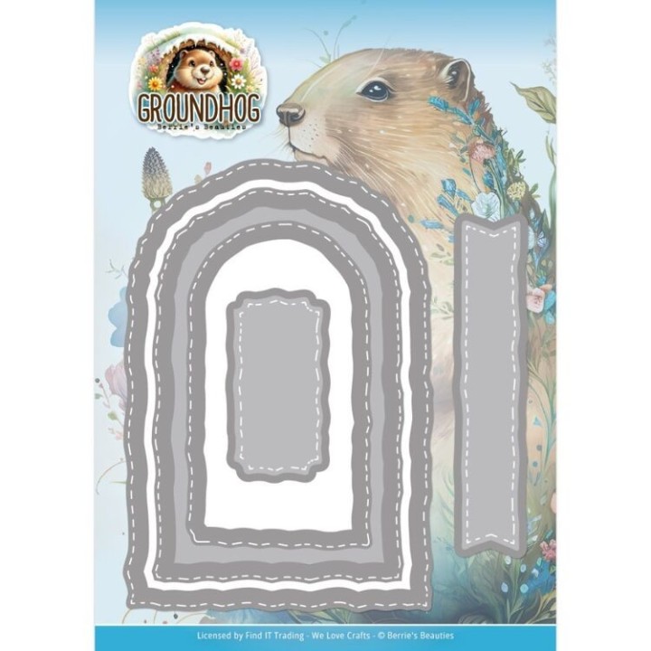 (BBD10140)Dies - Berries Beauties - Groundhog - Groundhog Arches