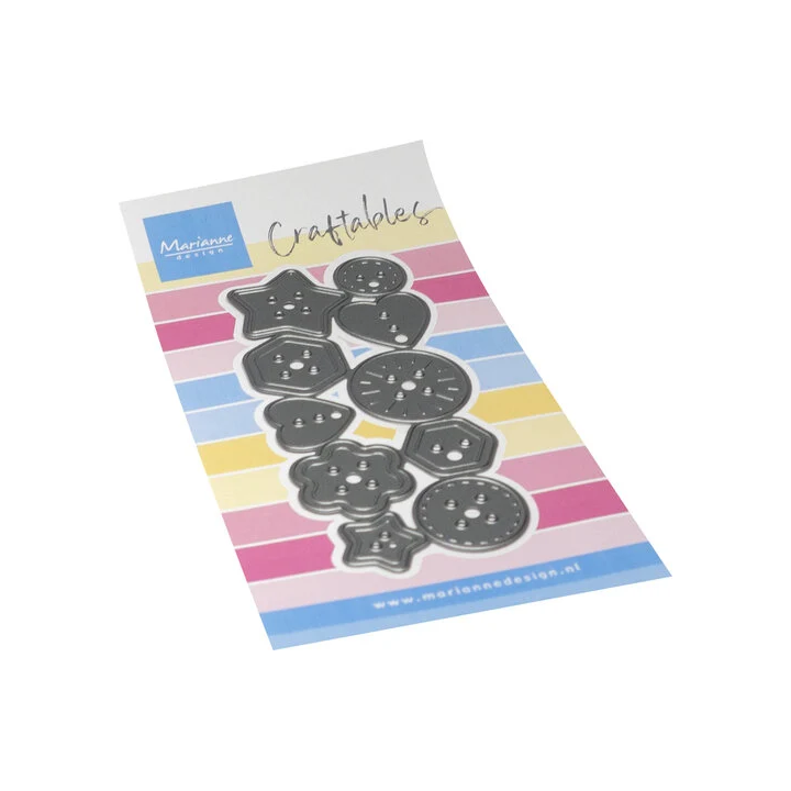 (CR1753)Craftables Punch Die XL Buttons