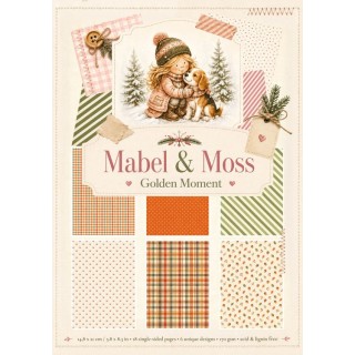 (MMPP10002)Mabel & Moss Paperpack - Golden Moment (14.8*21 cm)