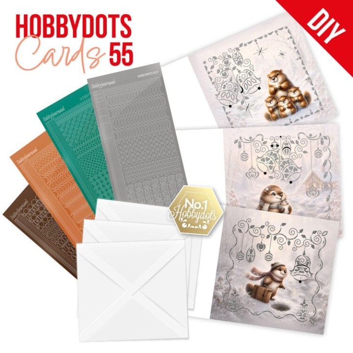 (DODOPP055)Hobbydots Cards 55 - Groundhog