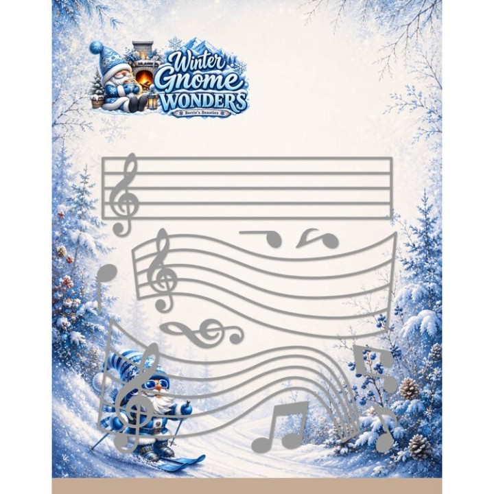 (BBD10144)Dies - Berries Beauties - Winter Gnome Wonders - Winter Gnome Melodies
