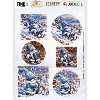 (BBSC10137Scenery Push Out - Berries Beauties