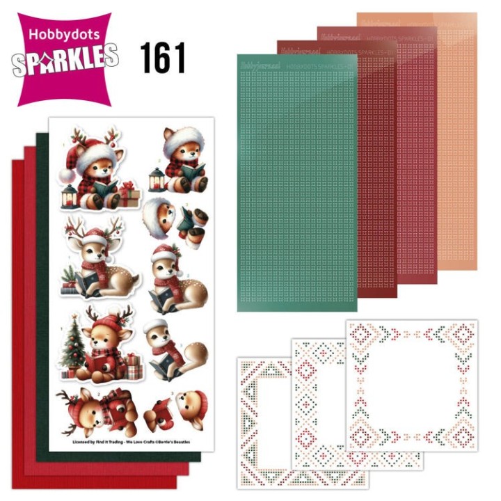 (SPDO161)Sparkles 161 - Furry Christmas Friends