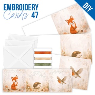 (STDOPP047)Stitch and Do Cards 47 - Autumn Friends