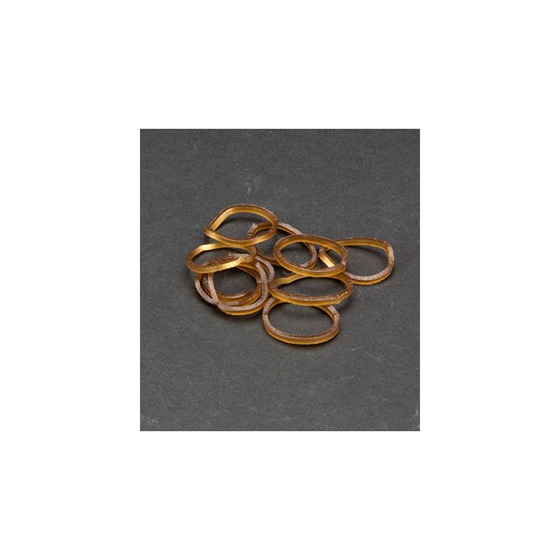 (6200/0814)Band It 600 rubberbands gold