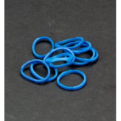 (6200/0817)Band It 600 rubberbands Christmas blue