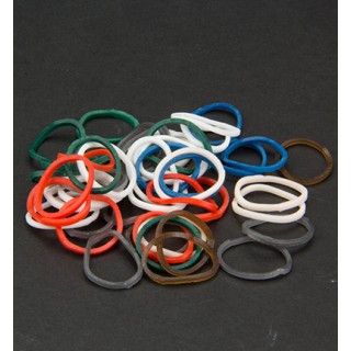(6200/0842)Band It 600 elastiekjes Kerstmis mix