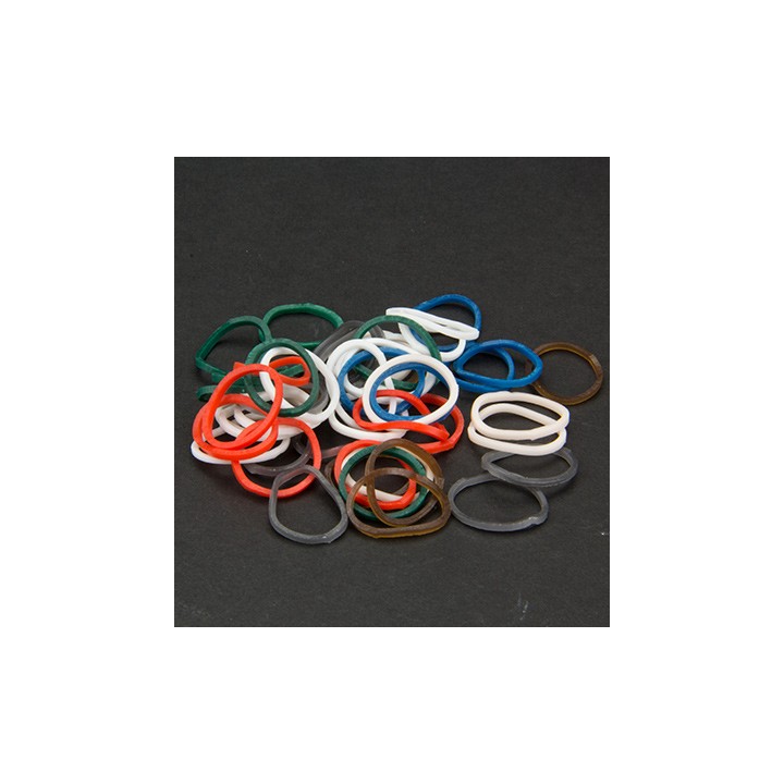 (6200/0842)Band-it - sachet élastiques 600 pièces Noël mix