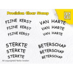 (APST002)Precision Clear Stamp Dutch texts 2