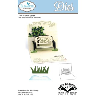 (SKU780)Steel Cutting Die Garden bench