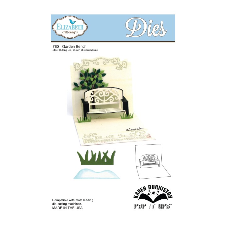 (SKU780)Steel Cutting Die Garden bench