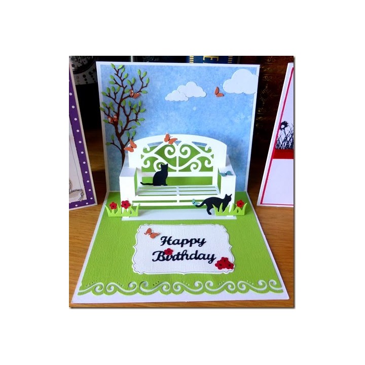 (SKU780)Steel Cutting Die Garden bench