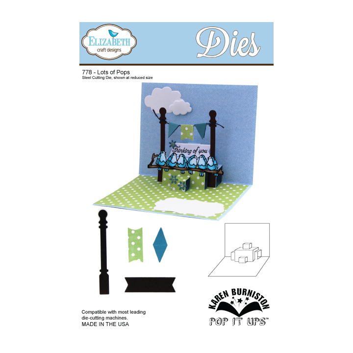 (SKU778)Steel Cutting Die Lots of pops