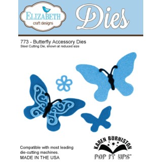 (SKU773)Steel Cutting Die Butterfly accessory