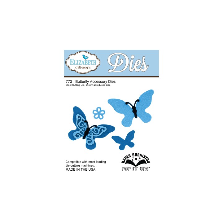 (SKU773)Steel Cutting Die Butterfly accessory