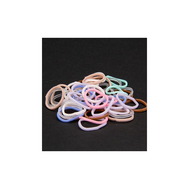 (6200/0847)Band It 600 elastiekjes Transparant Mix