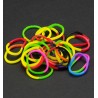 (6200/0844)Band It 600 rubberbands 2 colors mix