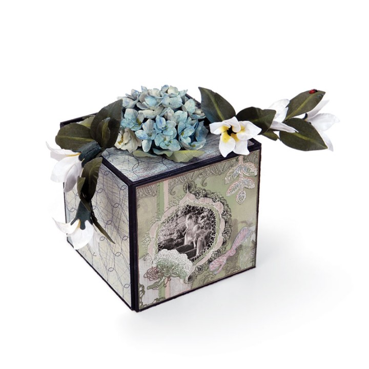 (659264)Sizzix Thinlits Die Set 8PK - Flower, Stephanotis